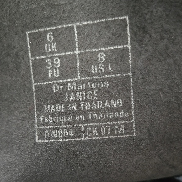 RARE! Dr. Martens Janice Studded Boots - Picture 4 of 5